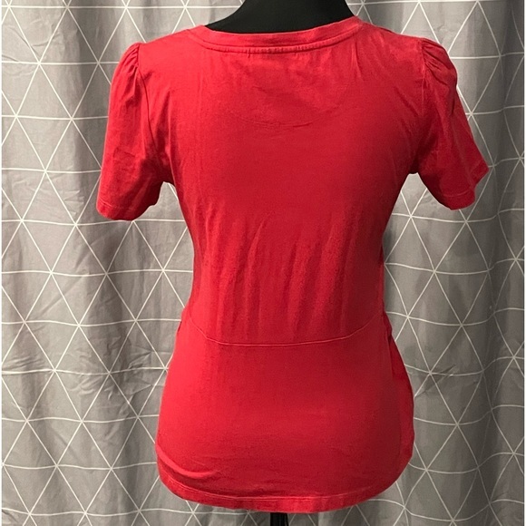 Maeve Anthropologie red‎ women’s top - Picture 2 of 6